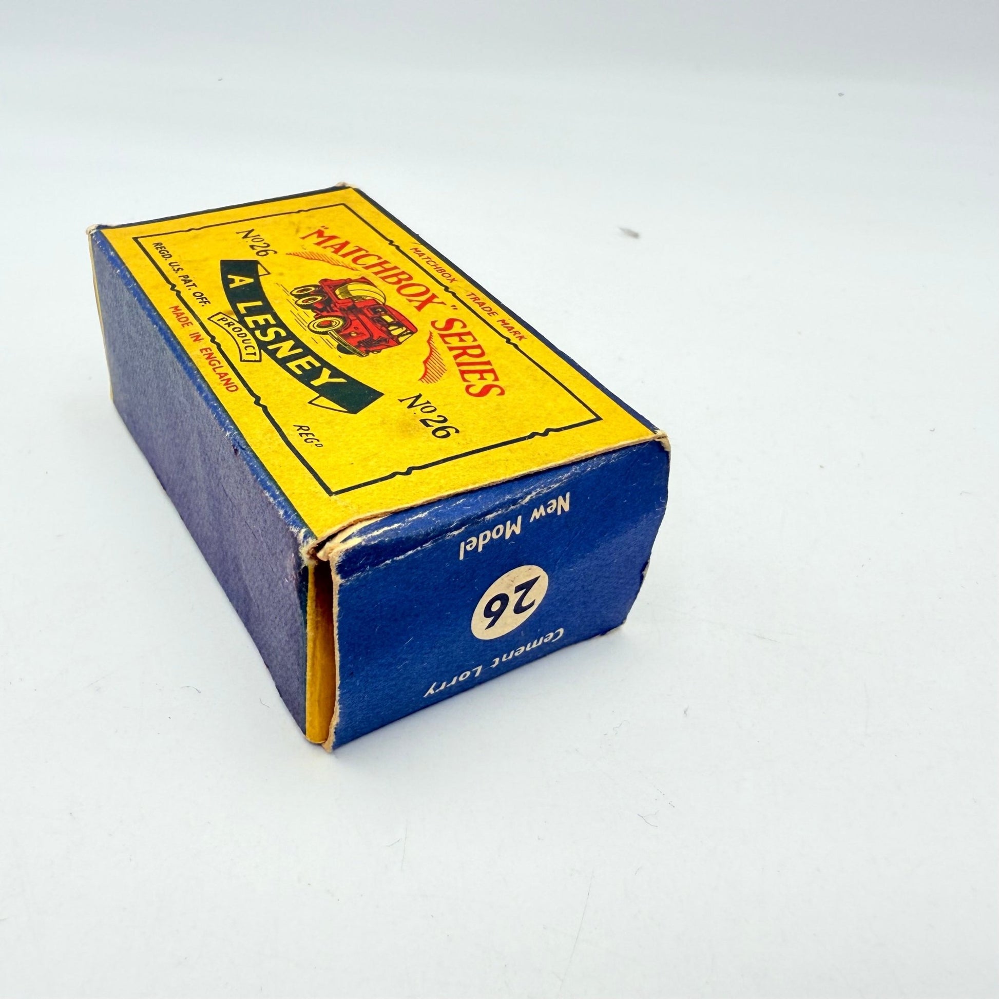 Matchbox Lesney 26b Foden Cement mixer Lorry truck in C - type box - Magic Matchbox