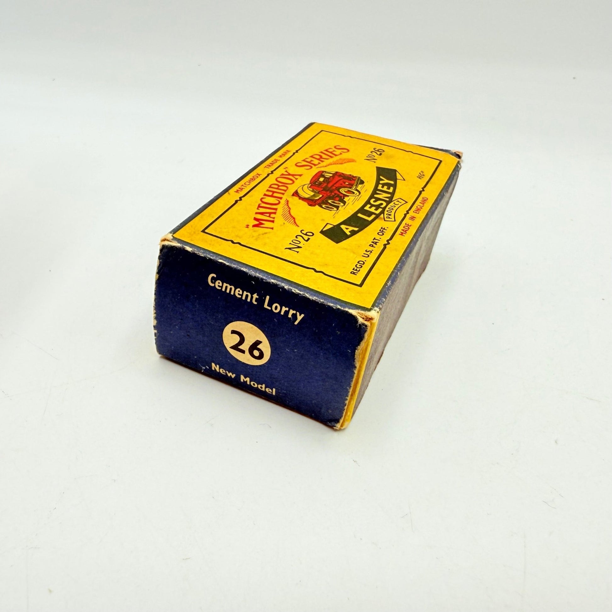 Matchbox Lesney 26b Foden Cement mixer Lorry truck in C - type box - Magic Matchbox