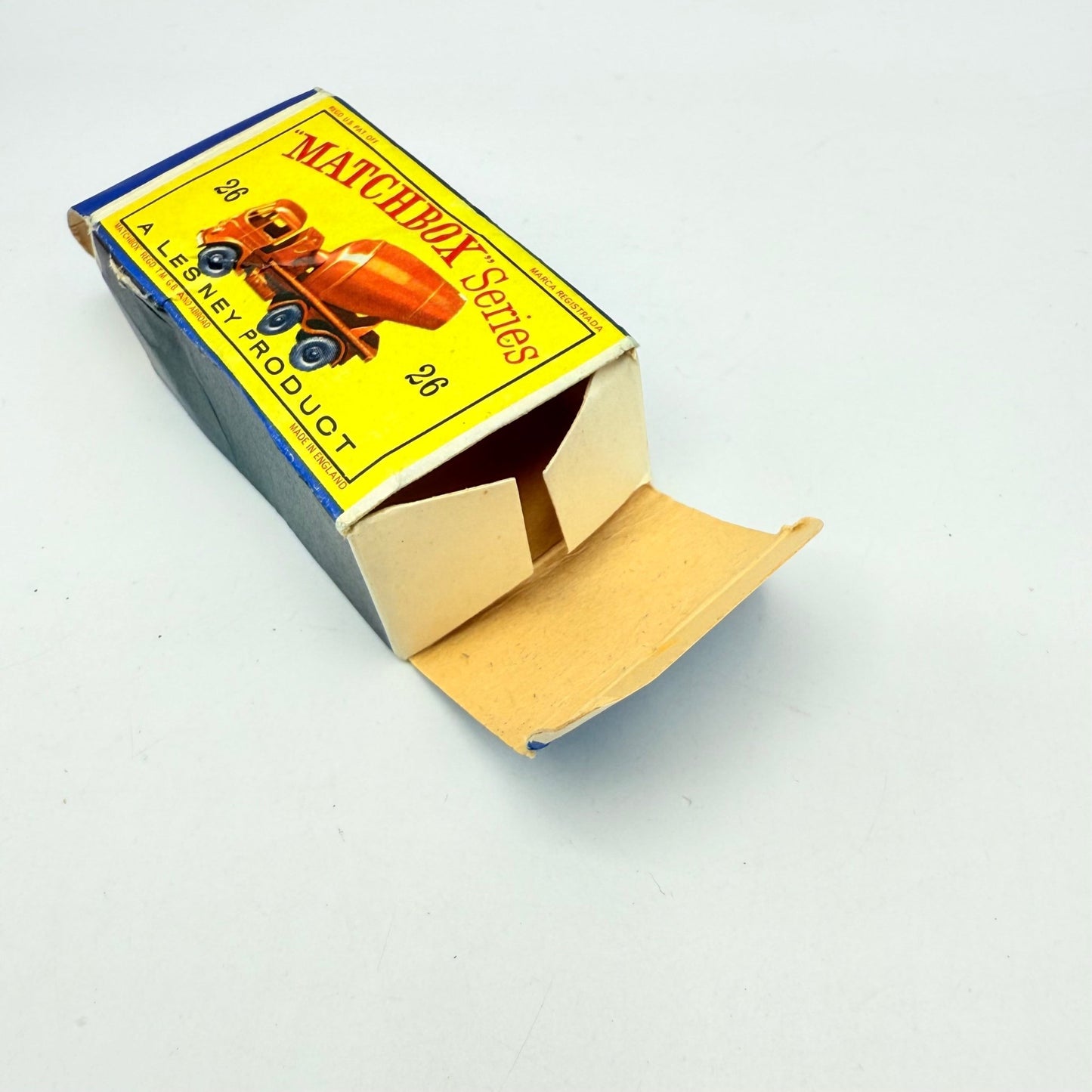 Matchbox Lesney 26b Foden Cement Mixer Truck BPW - Magic Matchbox