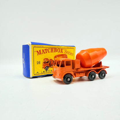 Matchbox Lesney 26b Foden Cement Mixer Truck BPW - Magic Matchbox