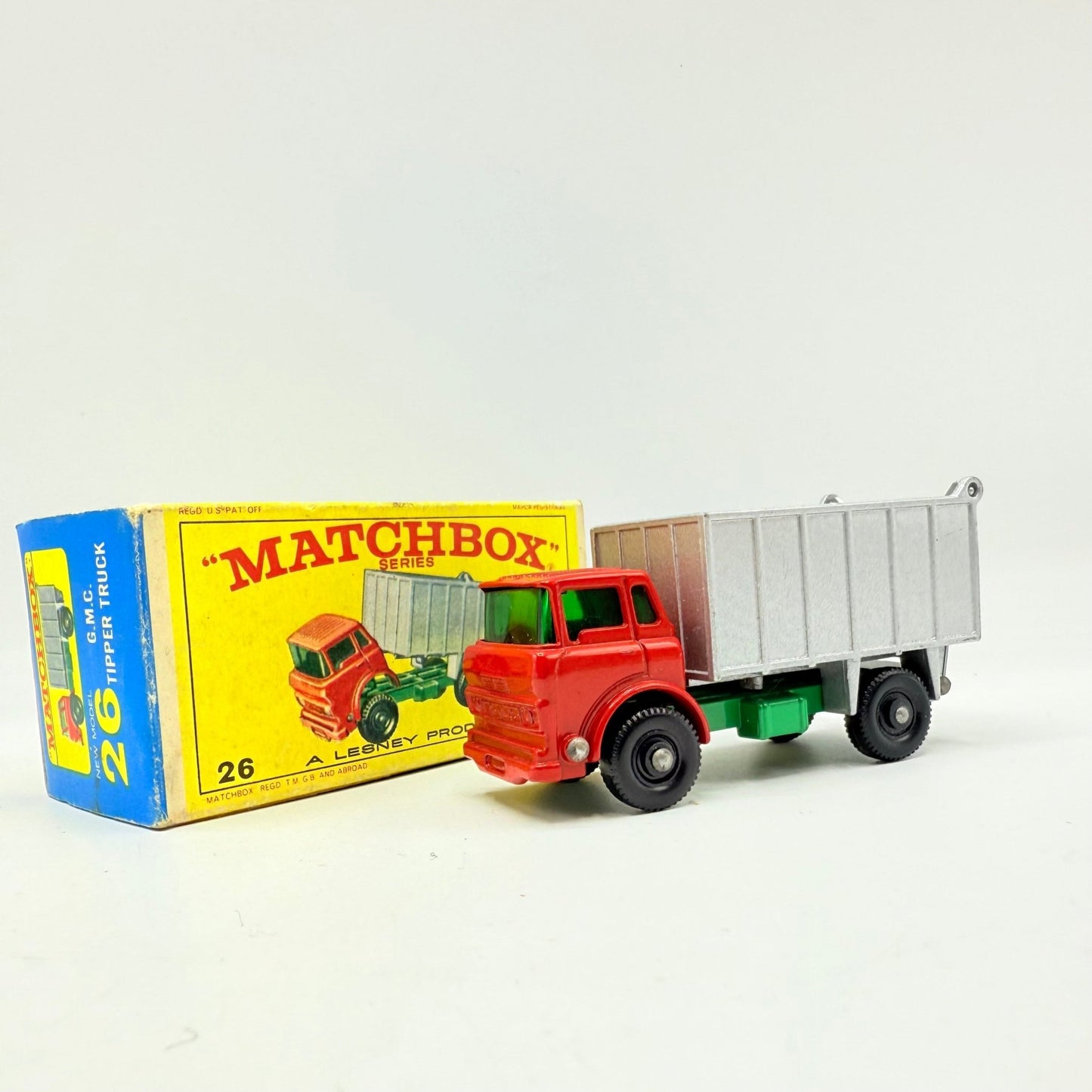 Matchbox Lesney 26c GMC Tipper Truck BPW - Magic Matchbox