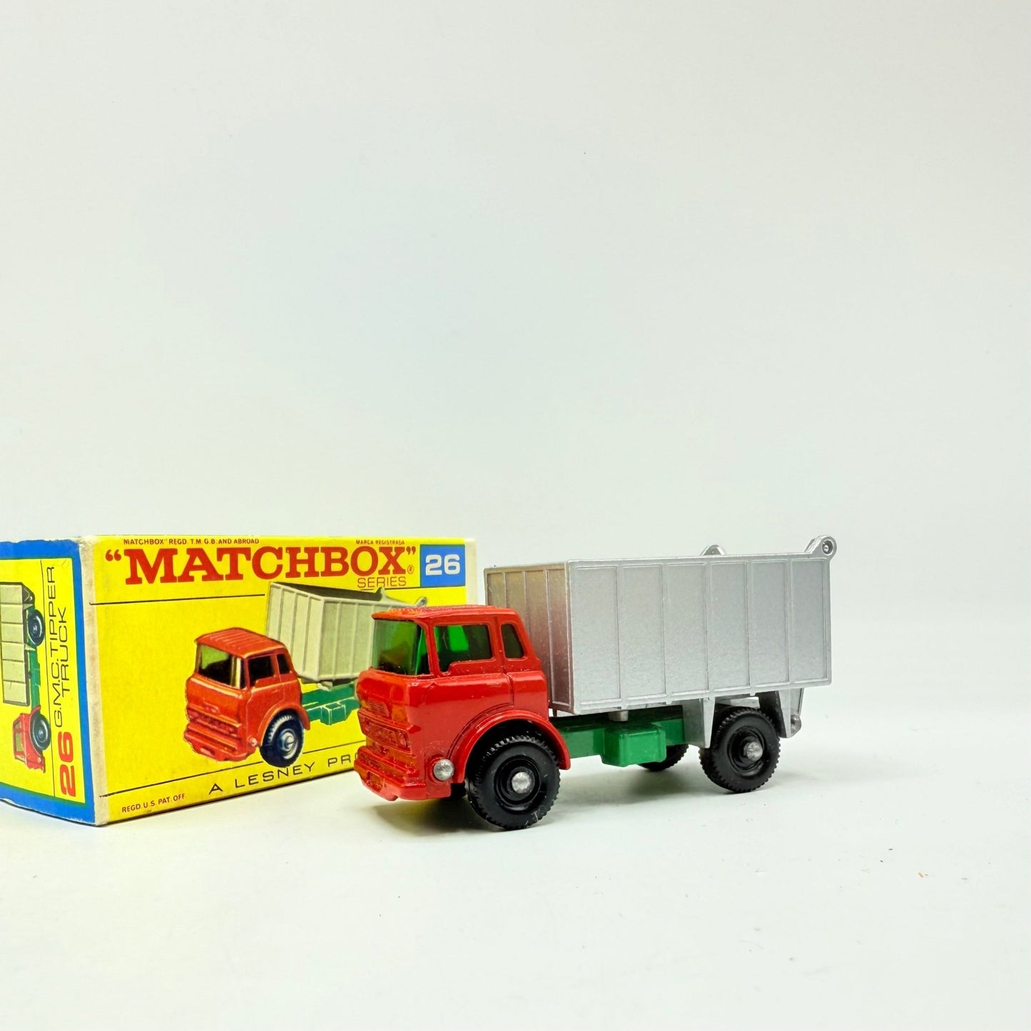 Matchbox Lesney 26c GMC Tipper Truck BPW - Magic Matchbox