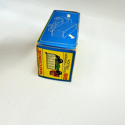 Matchbox Lesney 26c GMC Tipper Truck BPW - Magic Matchbox