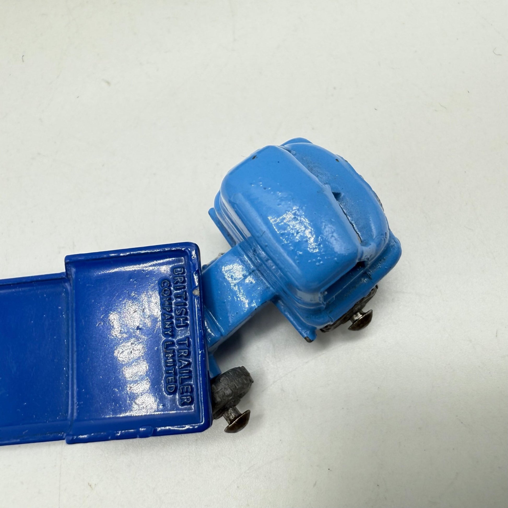 Matchbox Lesney 27a Bedford Articulated Low Loader SC1 BLUE - Magic Matchbox