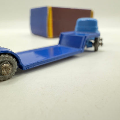 Matchbox Lesney 27a Bedford Articulated Low Loader SC1 BLUE - Magic Matchbox