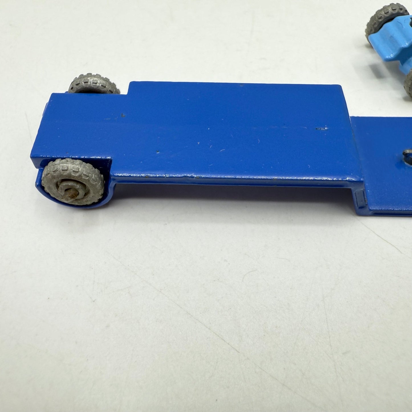 Matchbox Lesney 27a Bedford Articulated Low Loader SC1 BLUE - Magic Matchbox