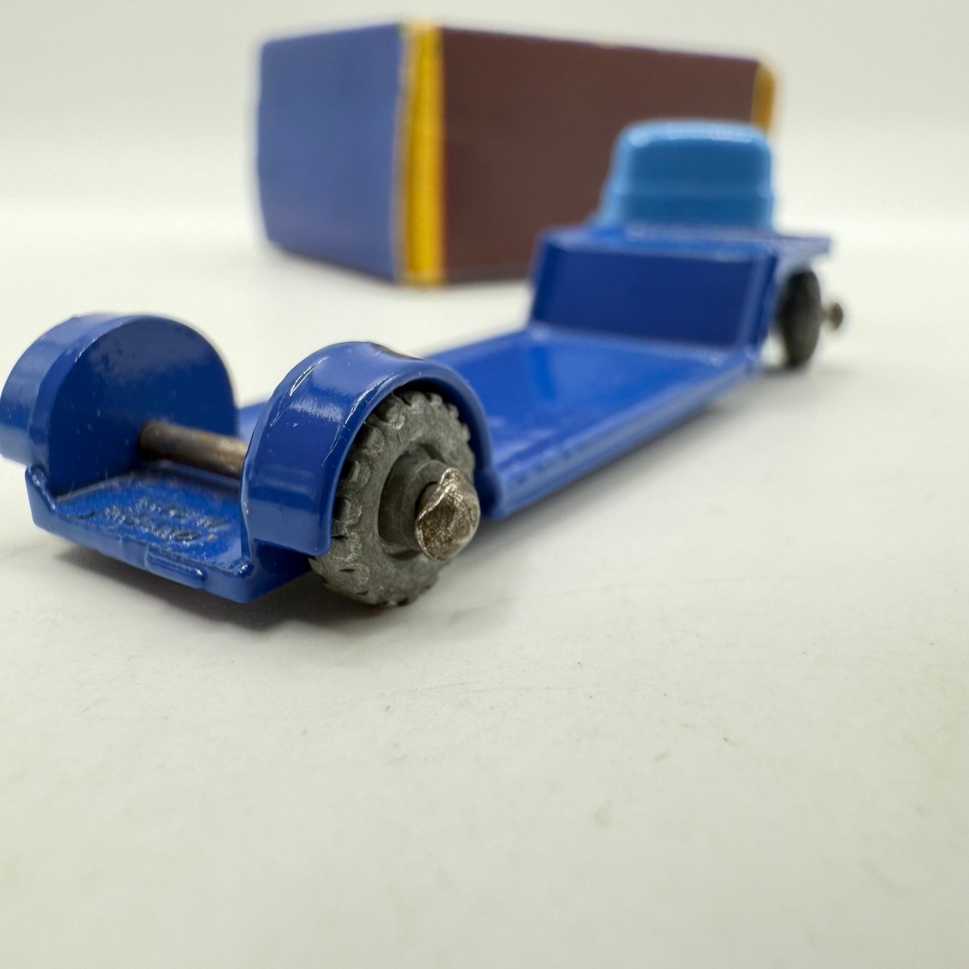 Matchbox Lesney 27a Bedford Articulated Low Loader SC1 BLUE - Magic Matchbox
