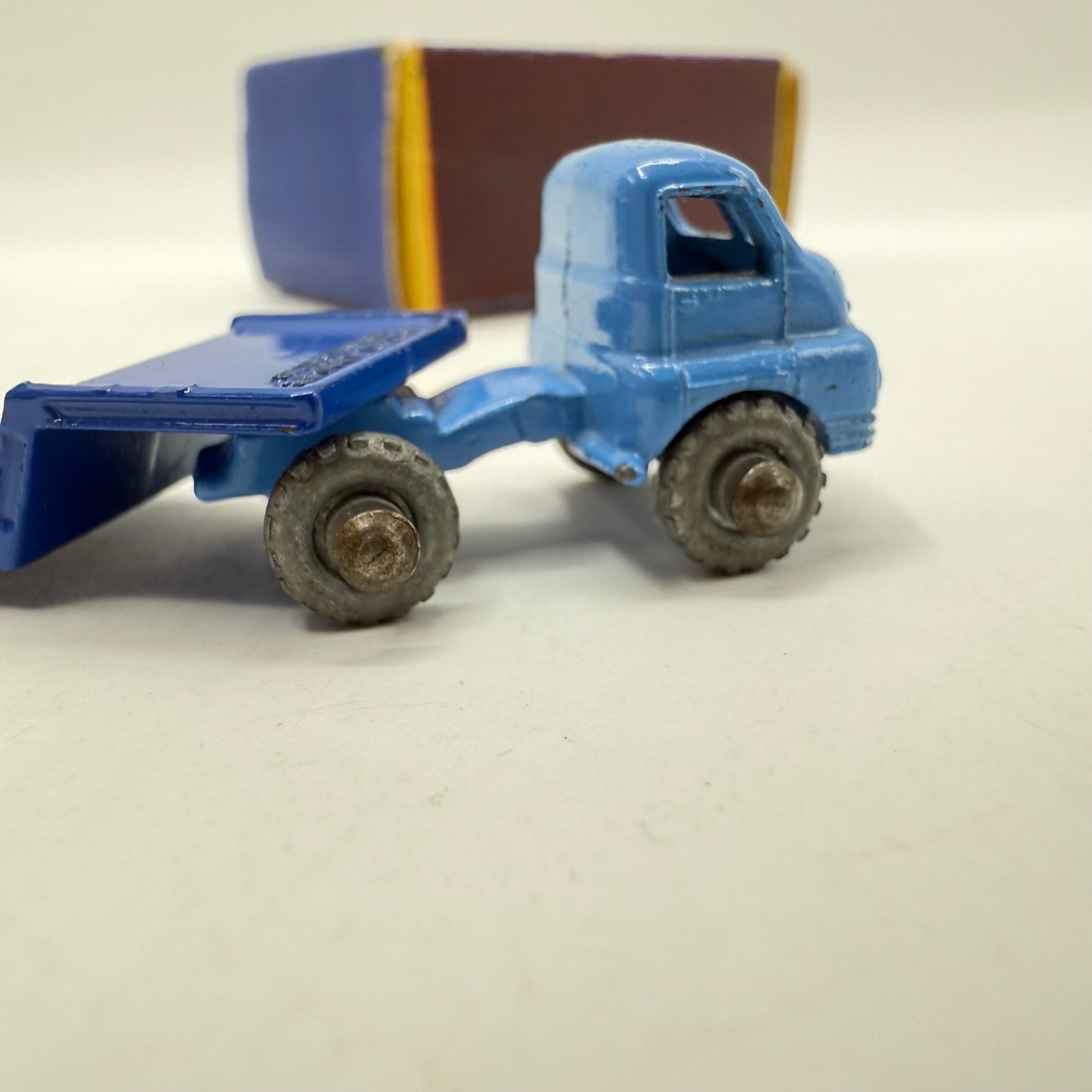 Matchbox Lesney 27a Bedford Articulated Low Loader SC1 BLUE - Magic Matchbox