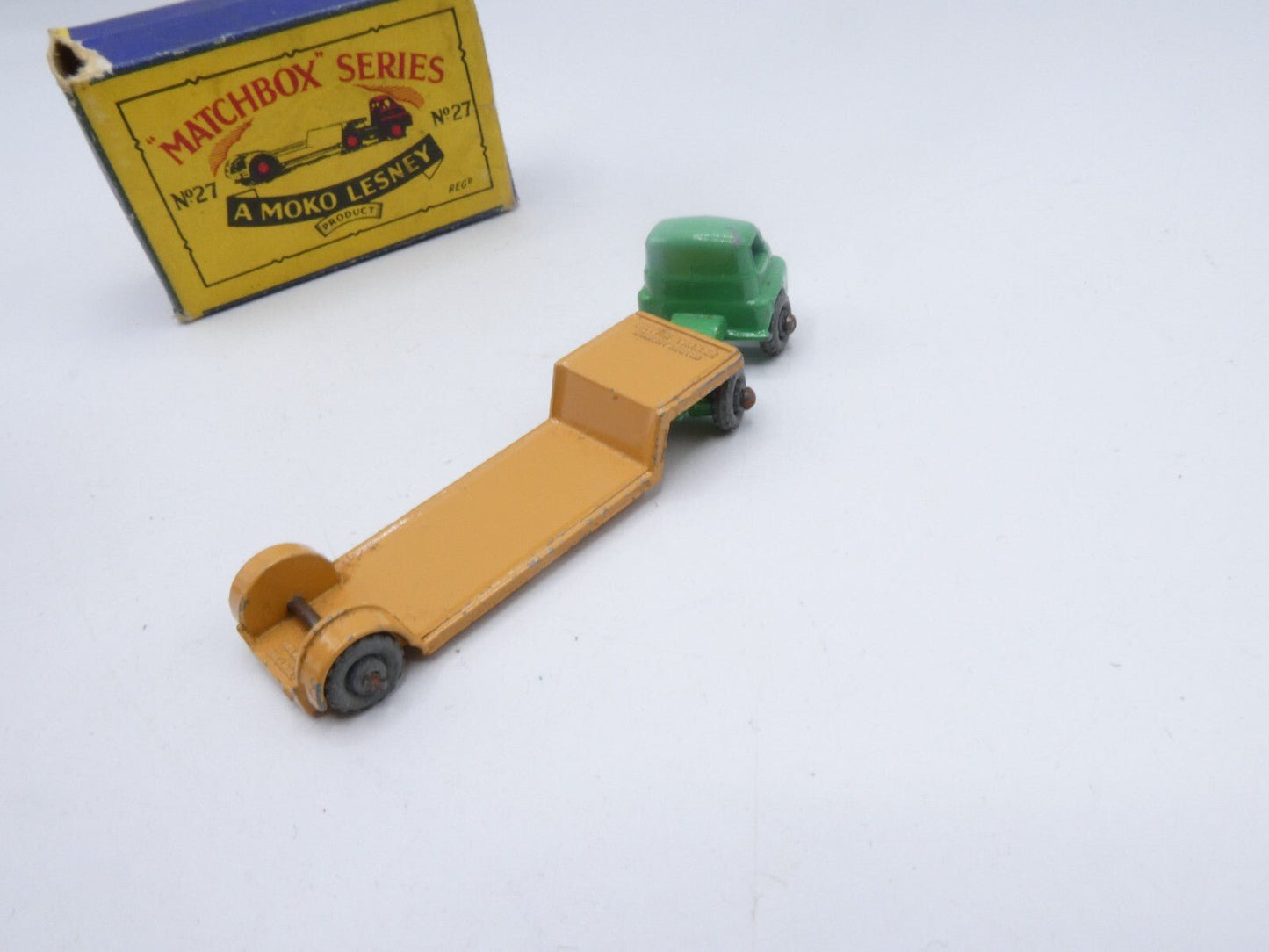 Matchbox Lesney 27a Bedford Low Loader MW - Magic Matchbox
