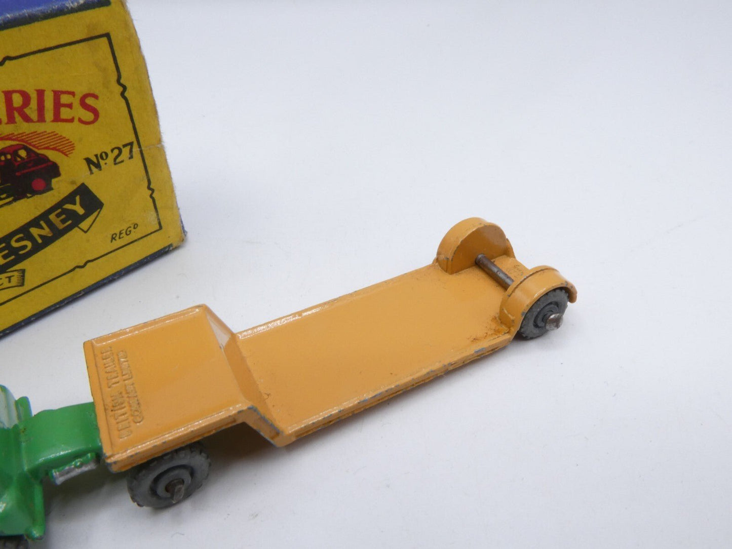 Matchbox Lesney 27a Bedford Low Loader MW - Magic Matchbox