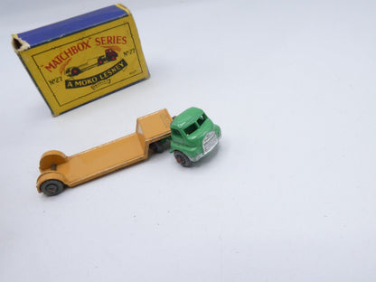Matchbox Lesney 27a Bedford Low Loader MW - Magic Matchbox