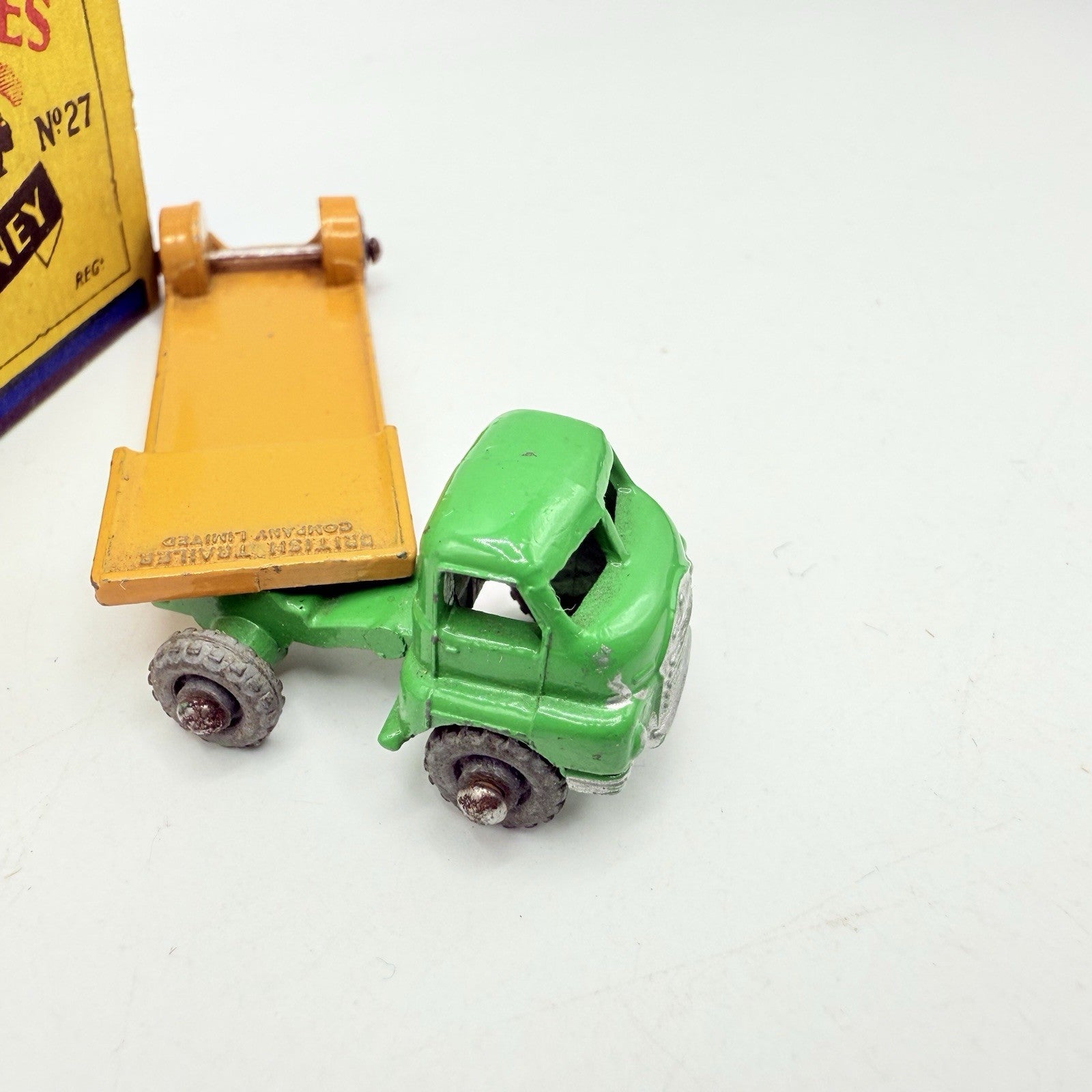 Matchbox Lesney 27a Bedford Low Loader MW - Magic Matchbox