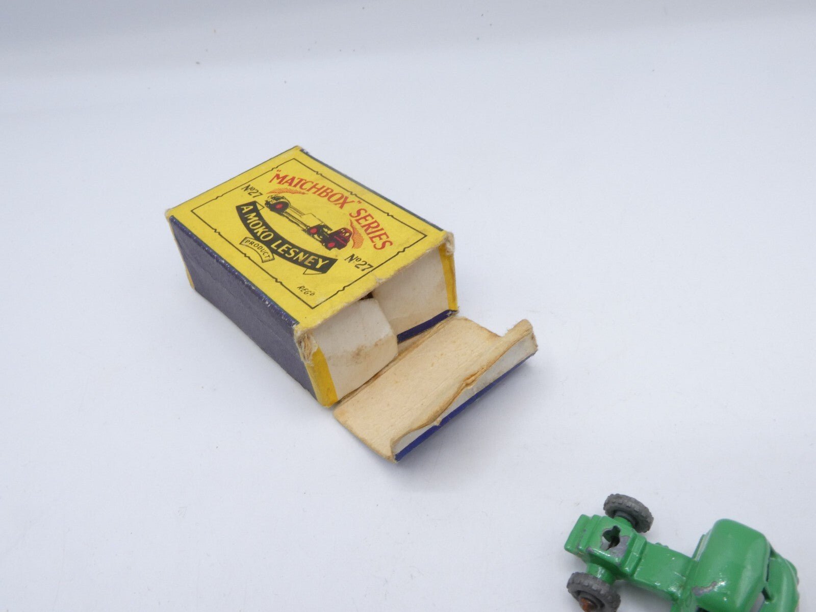 Matchbox Lesney 27a Bedford Low Loader MW - Magic Matchbox