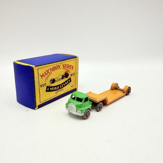 Matchbox Lesney 27a Bedford Low Loader MW - Magic Matchbox