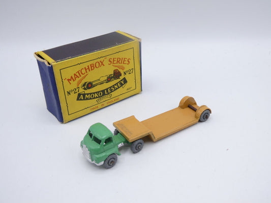 Matchbox Lesney 27a Bedford Low Loader MW - Magic Matchbox