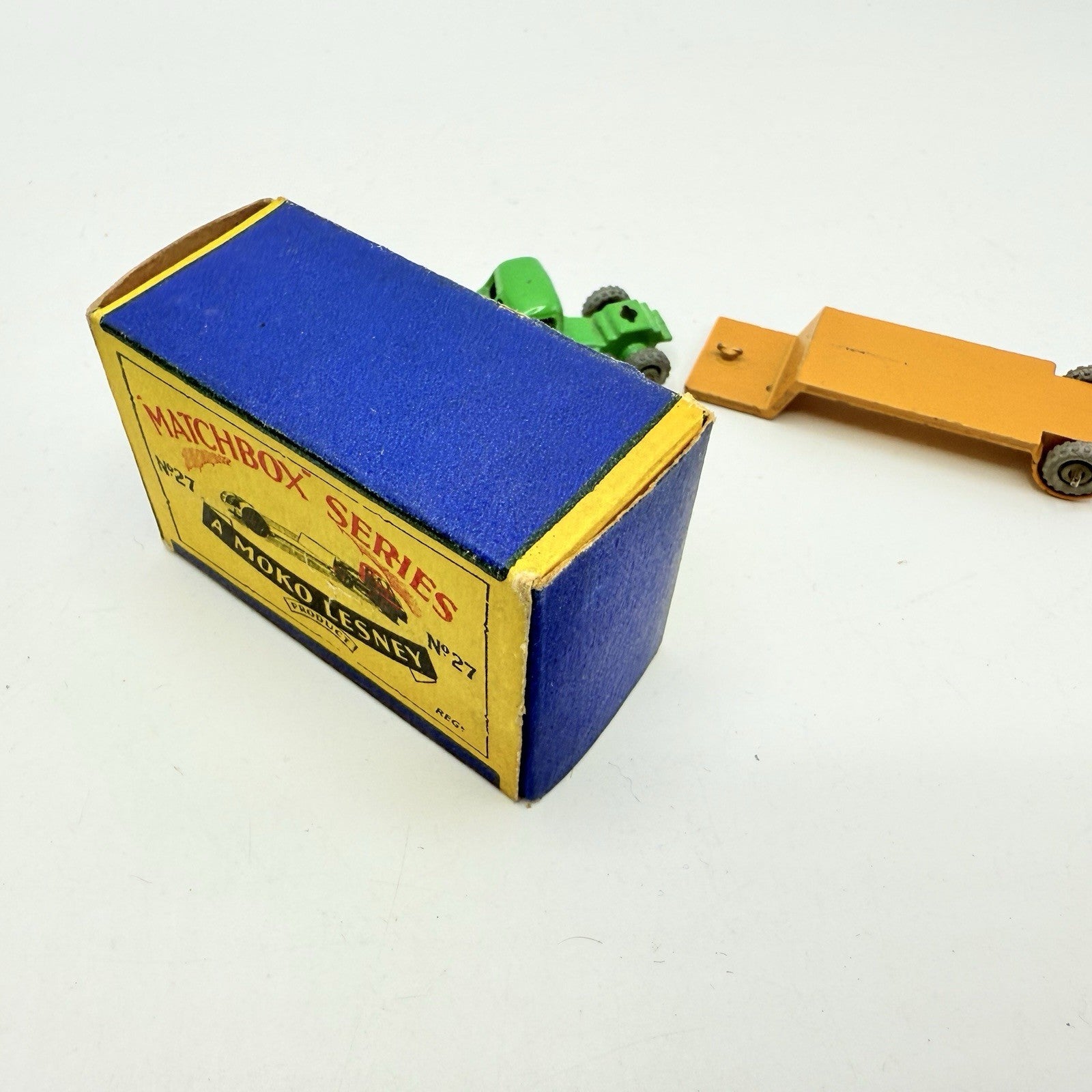 Matchbox Lesney 27a Bedford Low Loader MW - Magic Matchbox