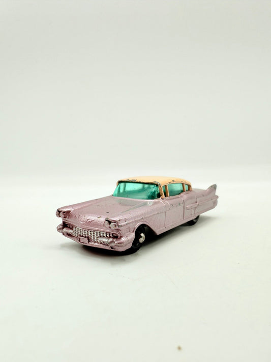 Matchbox Lesney 27c Cadillac Sixty Special BLACK BASE & BPW - Magic Matchbox