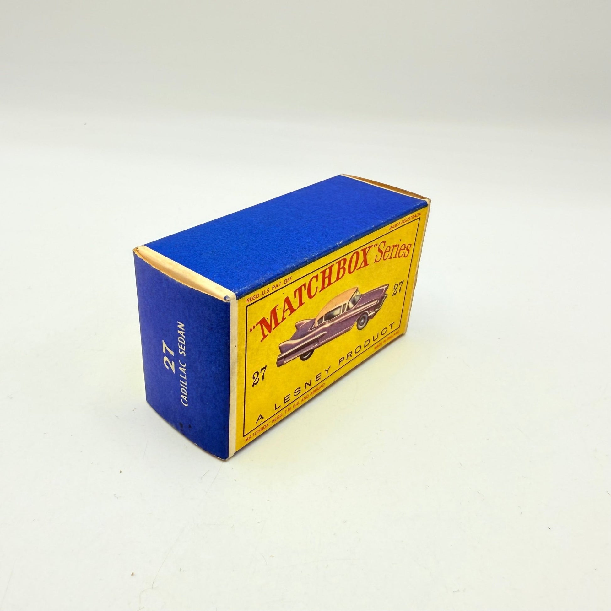 Matchbox Lesney 27c Cadillac Sixty Special GPW Black Base - Magic Matchbox