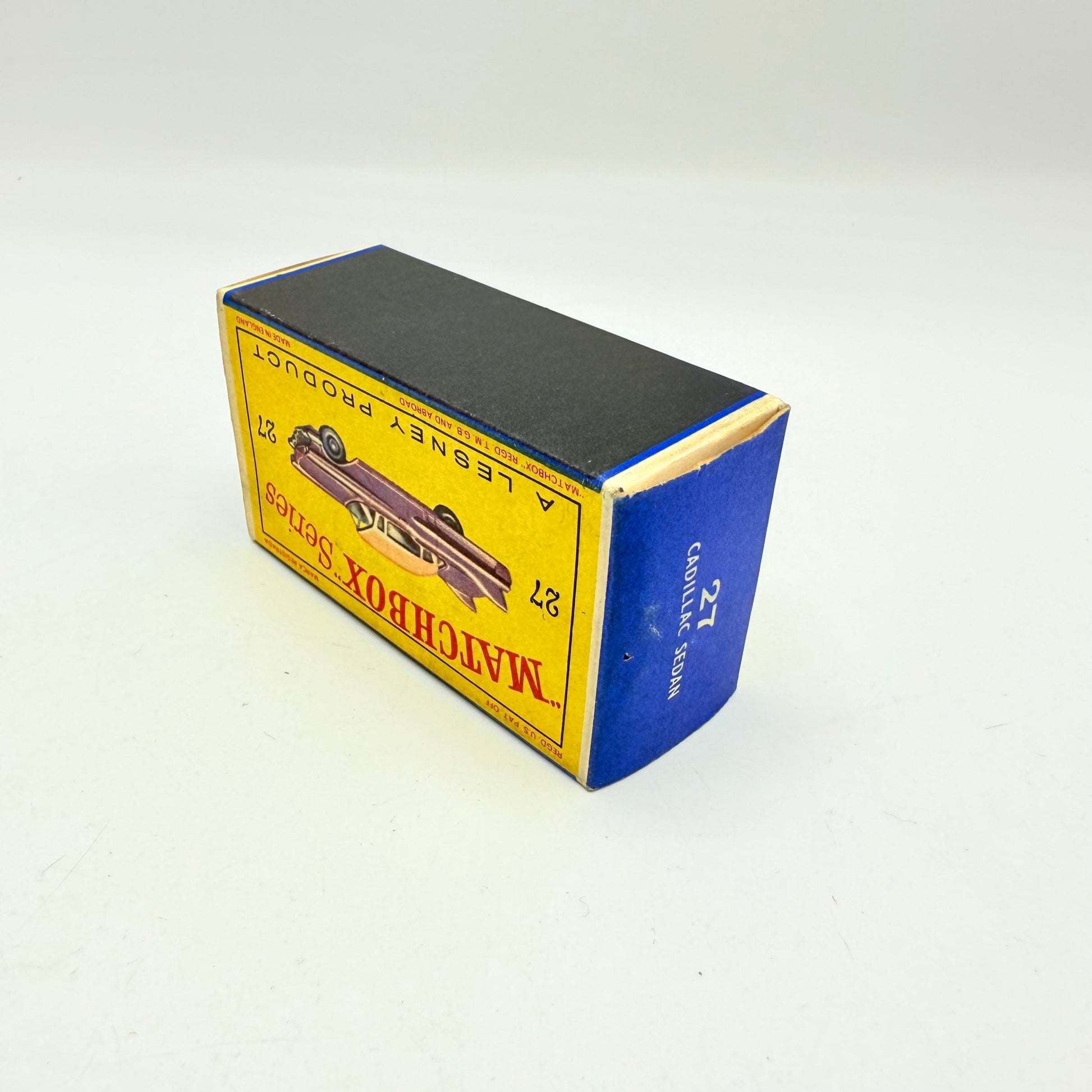 Matchbox Lesney 27c Cadillac Sixty Special GPW Black Base - Magic Matchbox