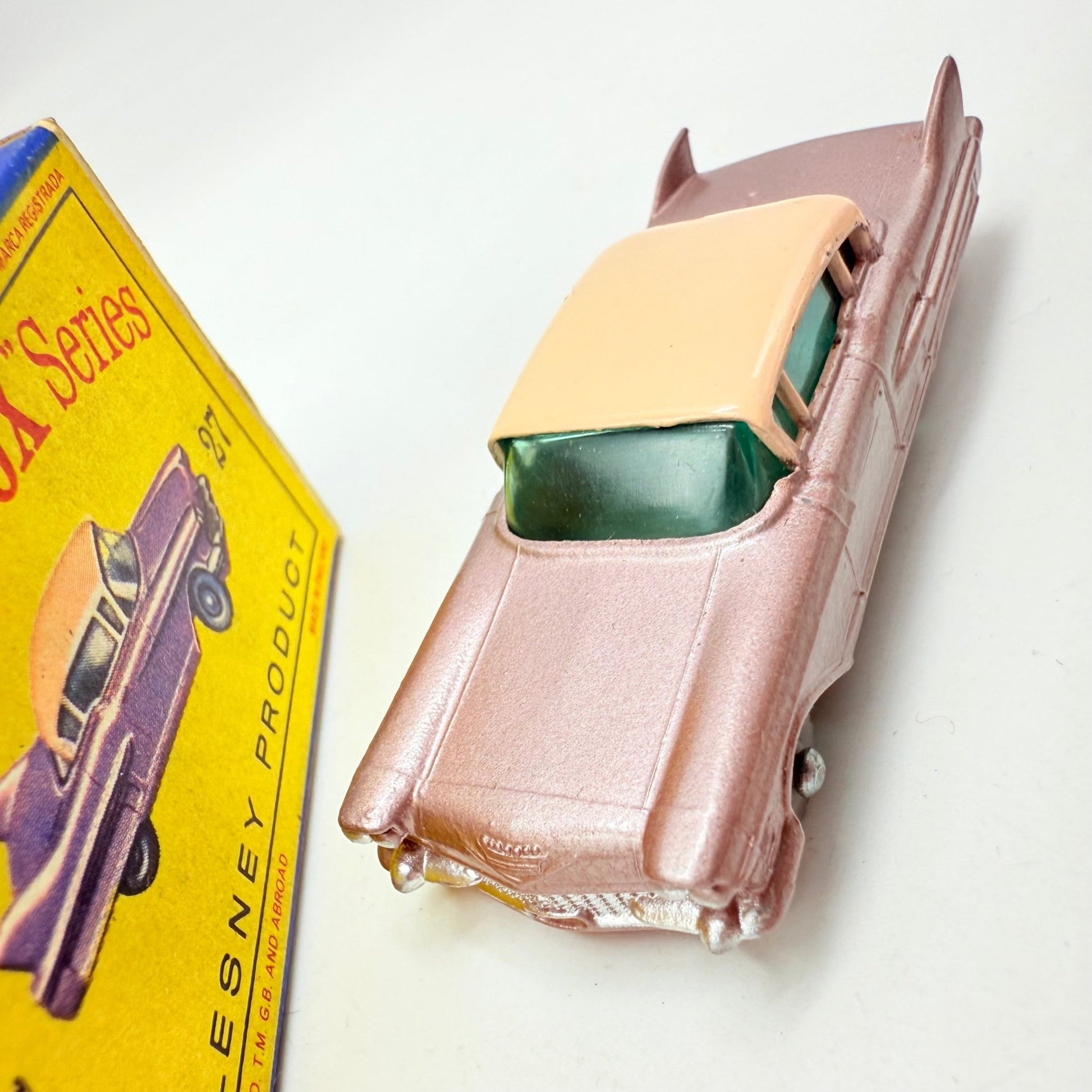 Matchbox Lesney 27c Cadillac Sixty Special GPW Black Base - Magic Matchbox