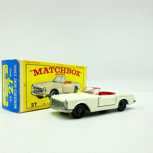 Matchbox Lesney 27d Mercedes - Benz 230SL - Magic Matchbox