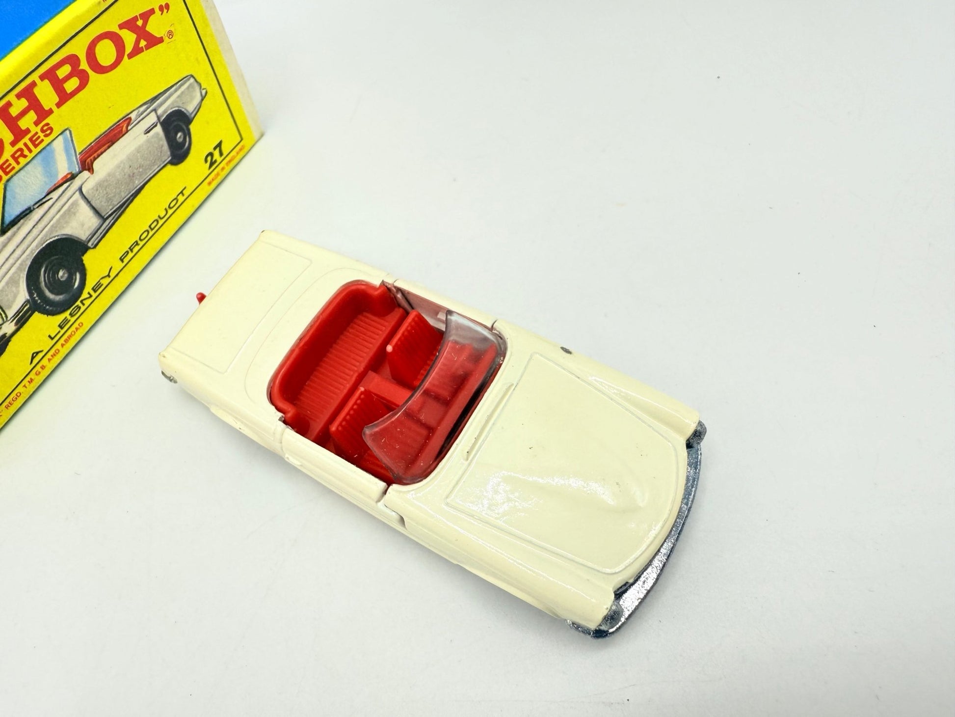 Matchbox Lesney 27d Mercedes - Benz 230SL - Magic Matchbox