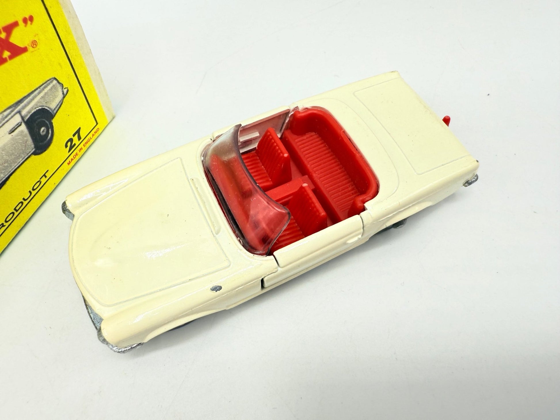 Matchbox Lesney 27d Mercedes - Benz 230SL - Magic Matchbox