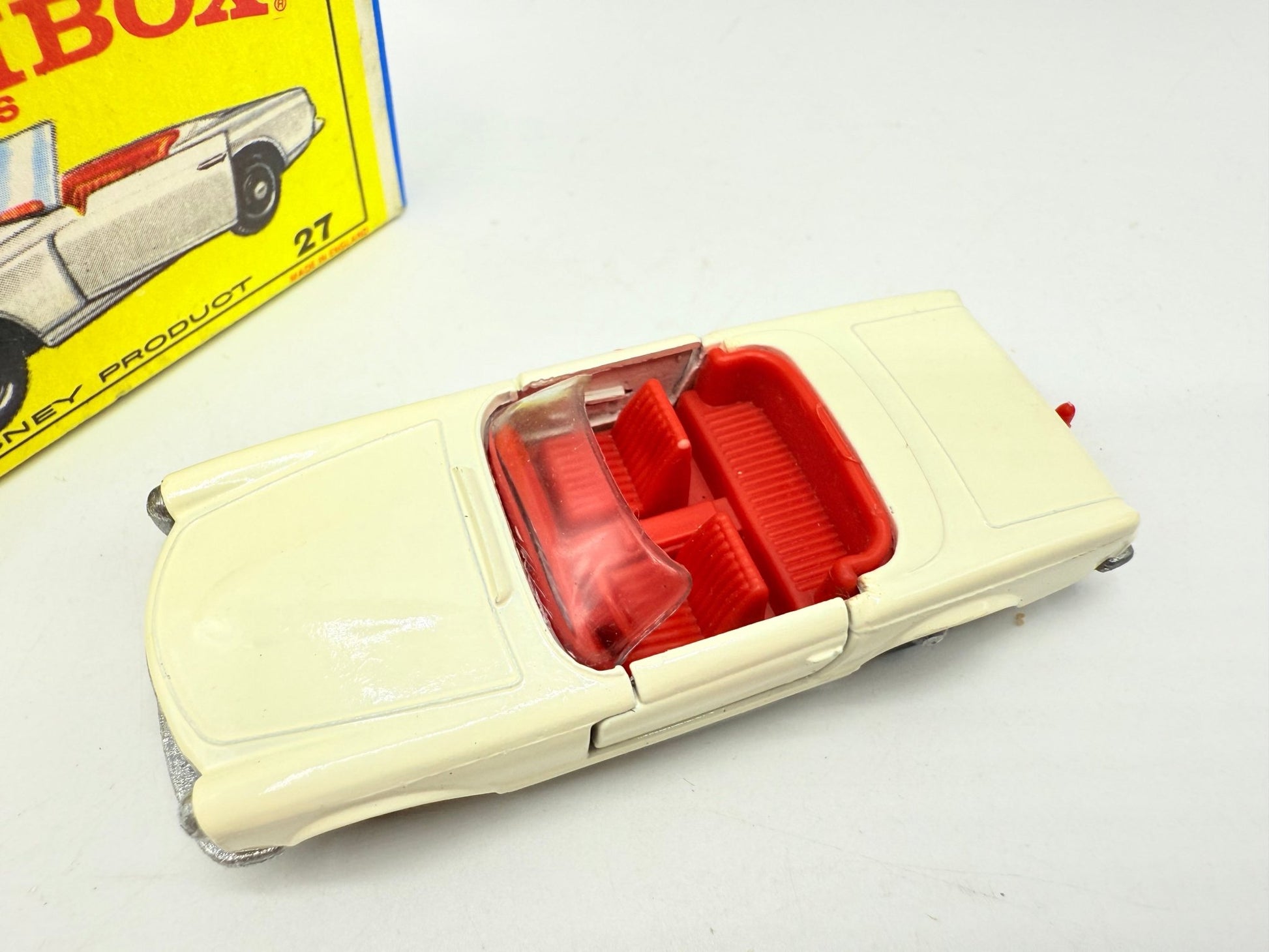 Matchbox Lesney 27d Mercedes Benz 230SL - Magic Matchbox