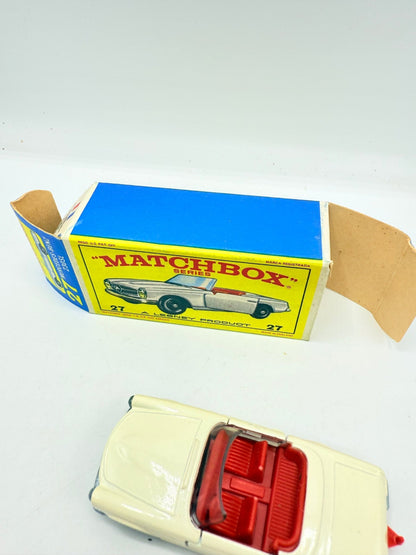 Matchbox Lesney 27d Mercedes - Benz 230SL - Magic Matchbox