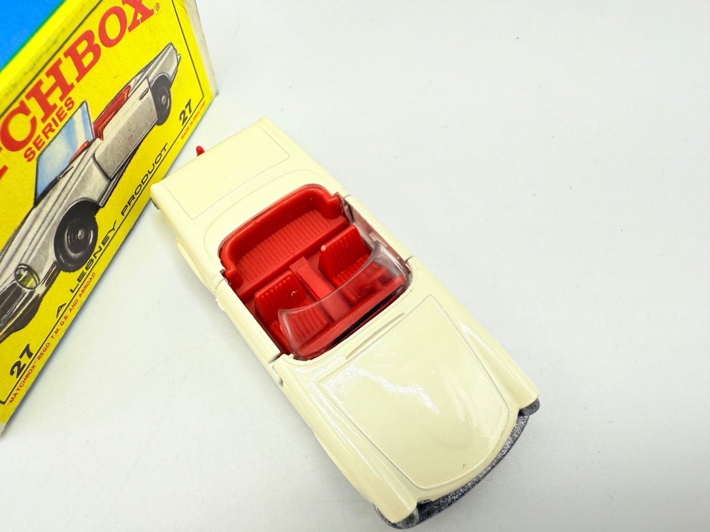 Matchbox Lesney 27d Mercedes - Benz 230SL - Magic Matchbox