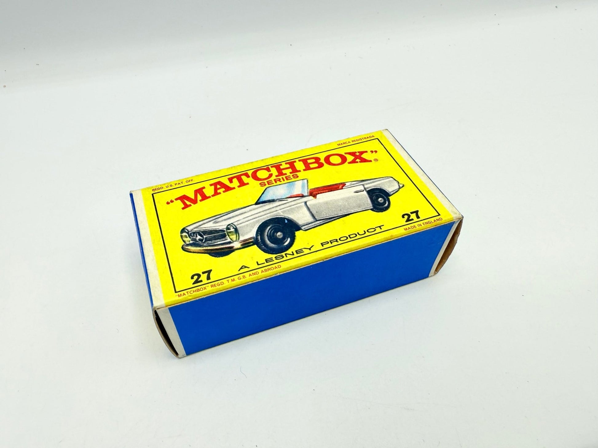 Matchbox Lesney 27d Mercedes - Benz 230SL - Magic Matchbox