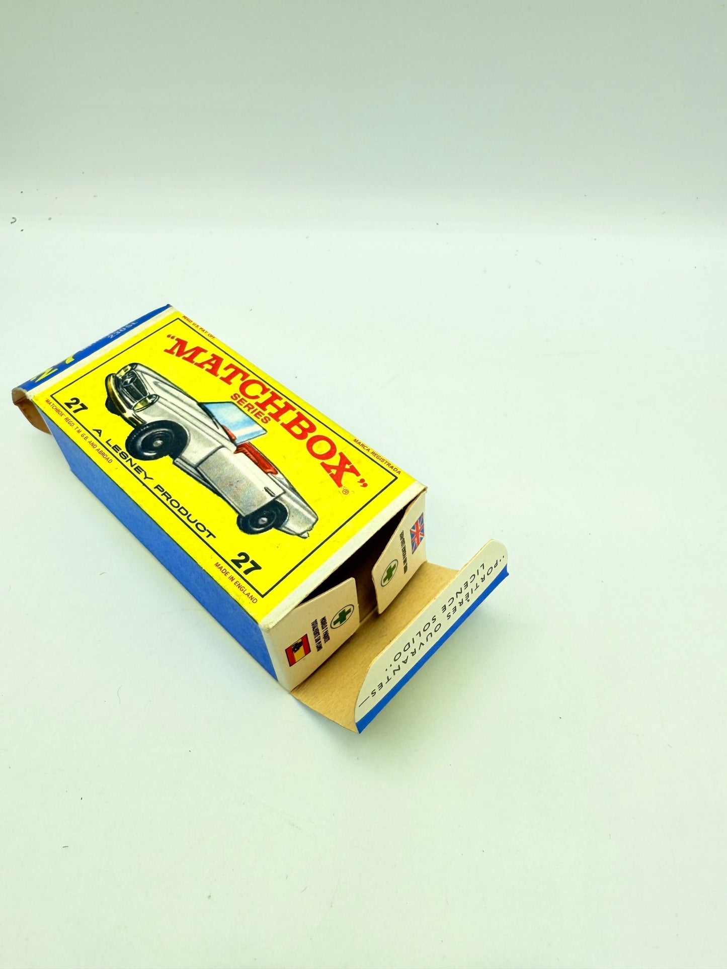 Matchbox Lesney 27d Mercedes - Benz 230SL - Magic Matchbox