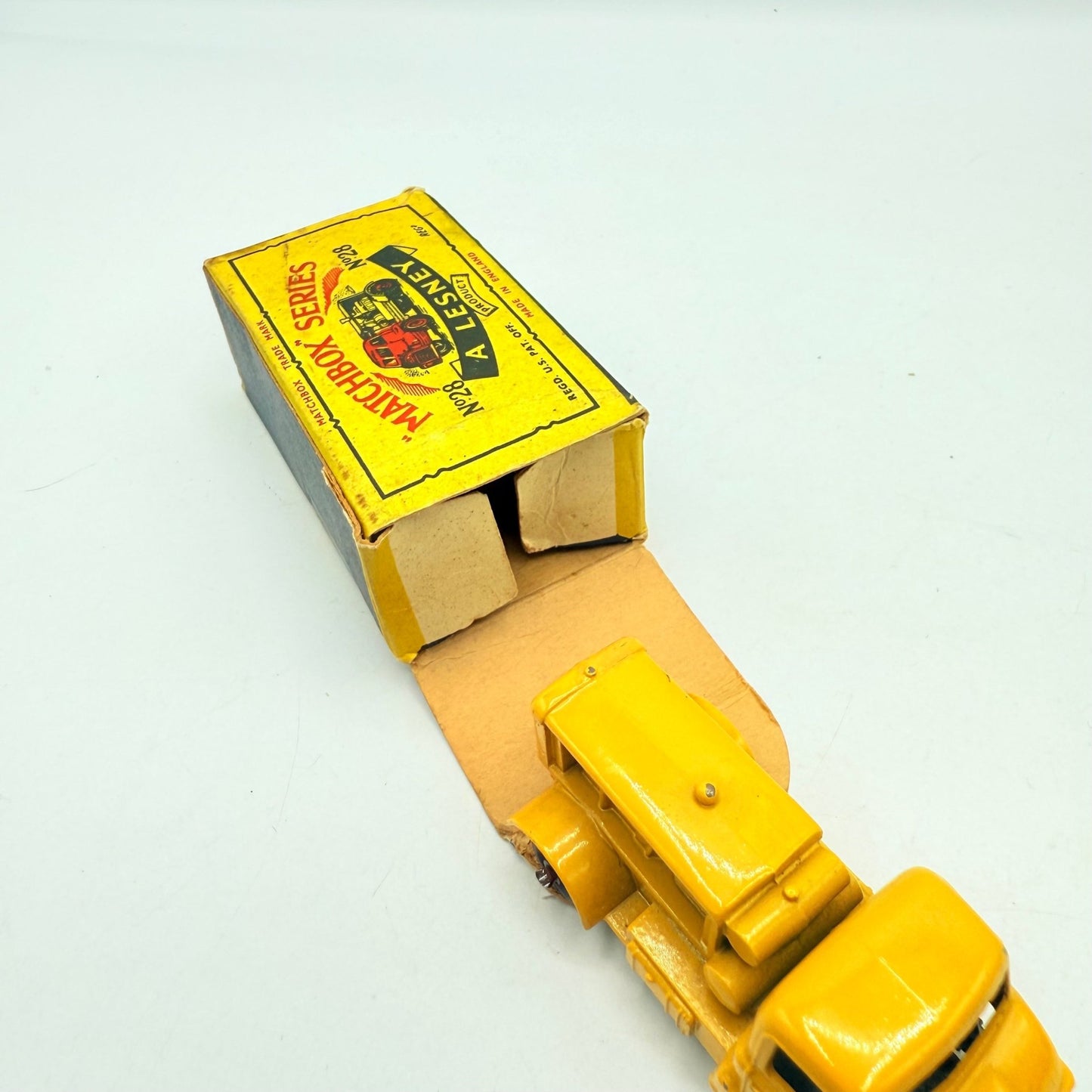 Matchbox Lesney 28b Ford Thames Compressor Truck - Magic Matchbox