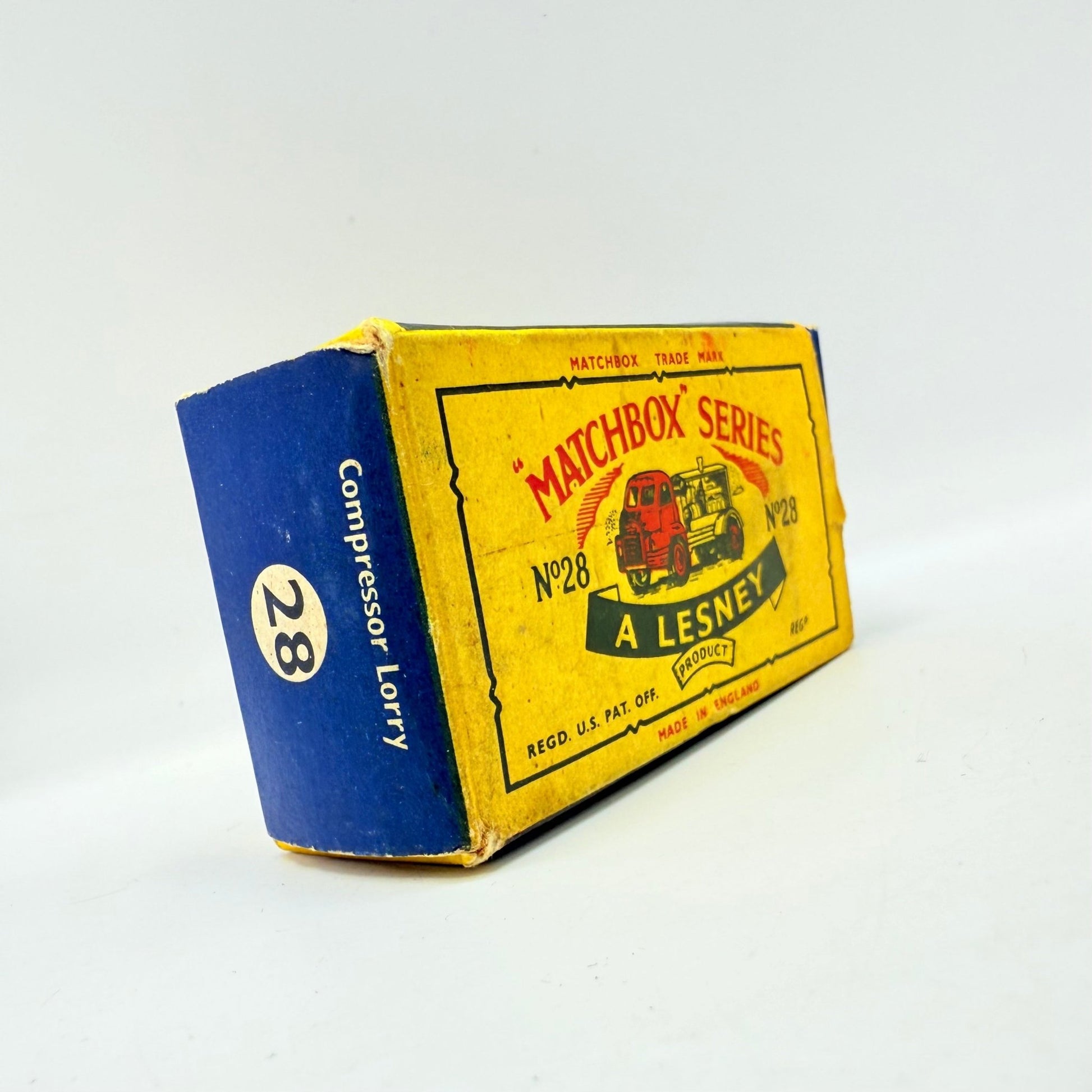 Matchbox Lesney 28b Ford Thames Compressor Truck - Magic Matchbox