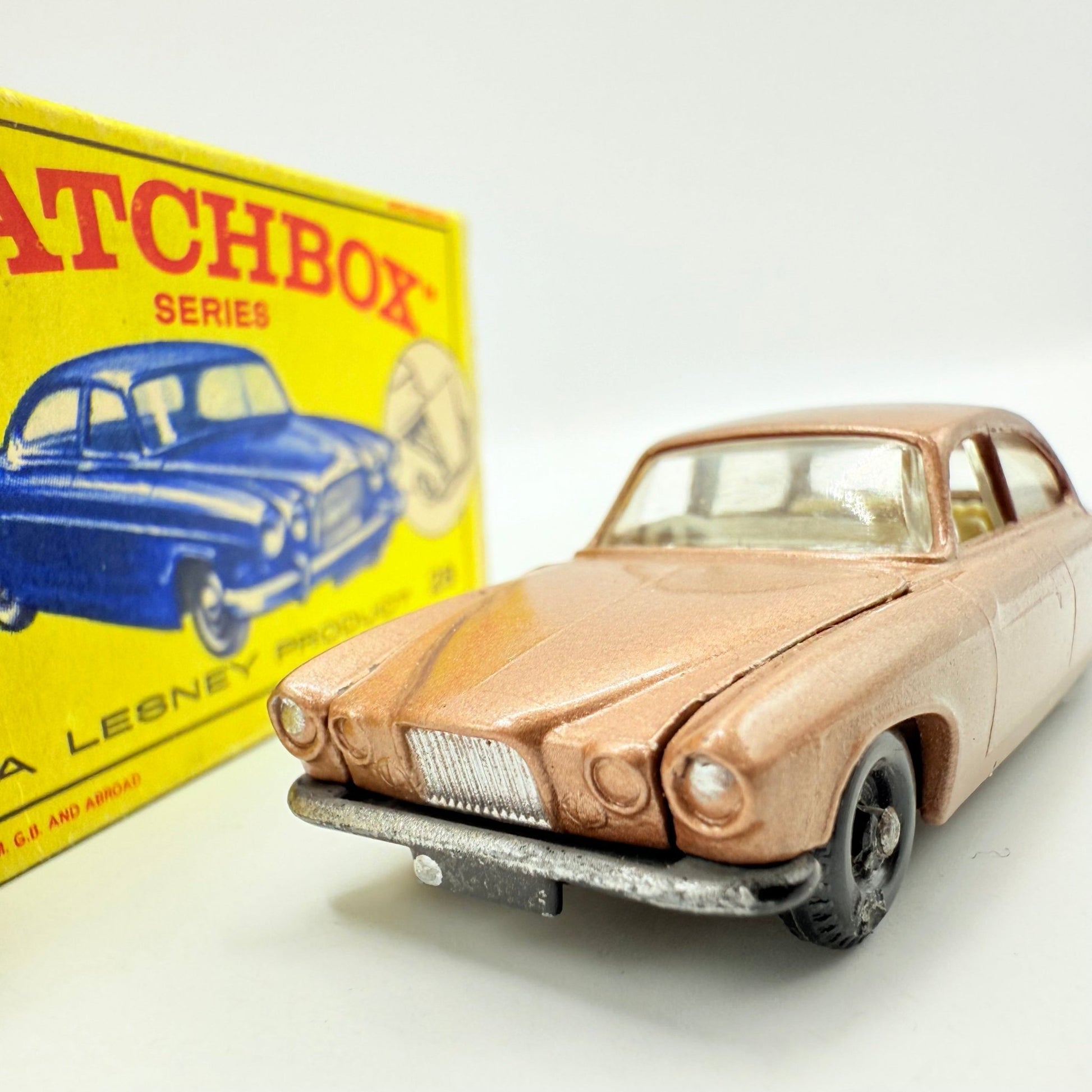 Matchbox Lesney 28c Mk10 Mark Ten Jaguar BPW - Magic Matchbox