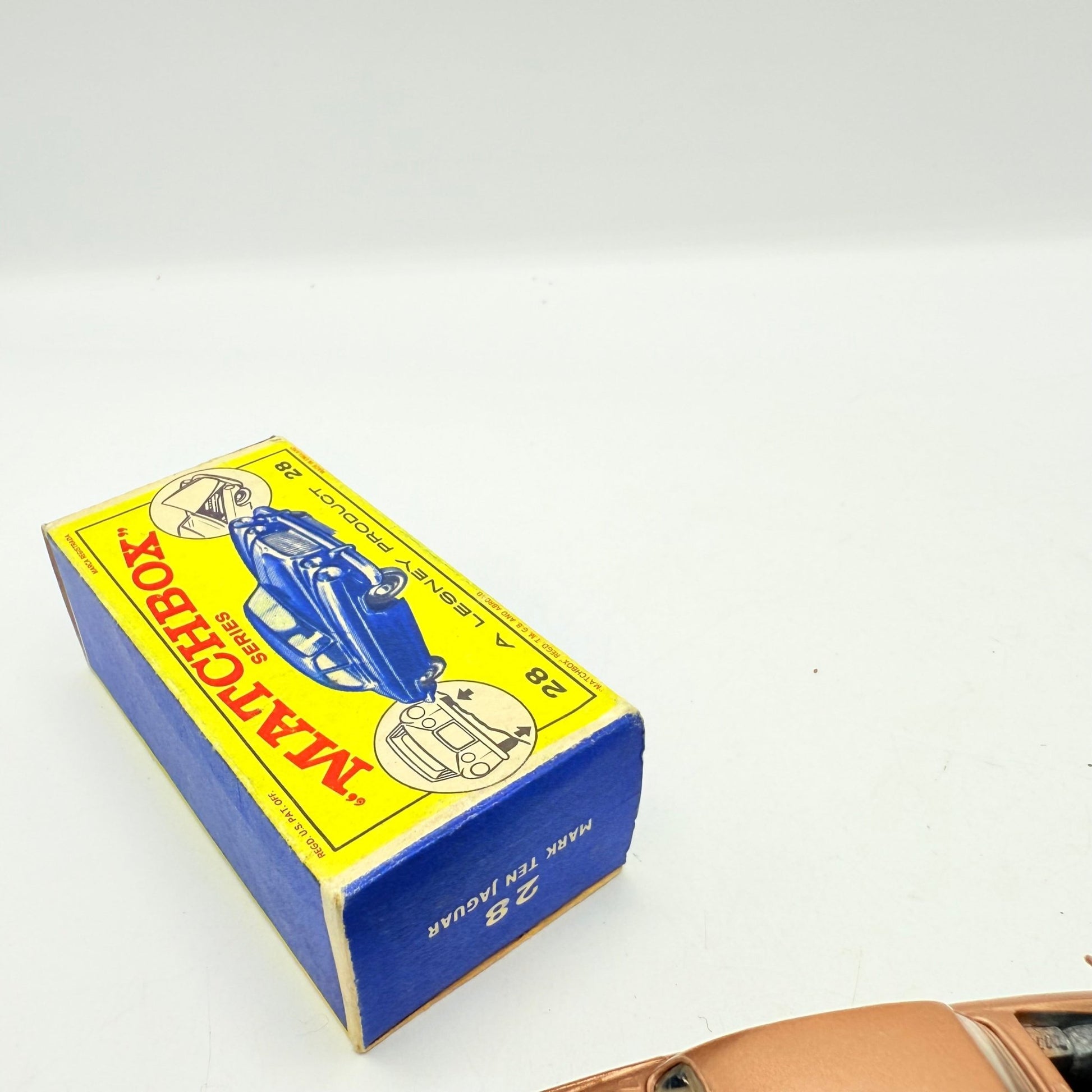 Matchbox Lesney 28c Mk10 Mark Ten Jaguar BPW - Magic Matchbox