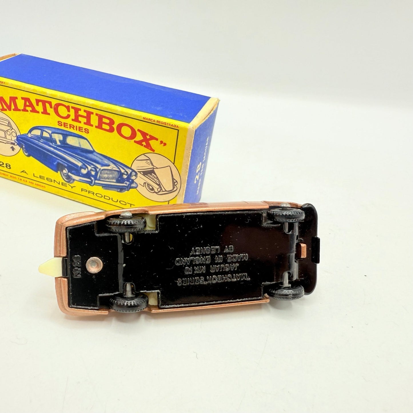 Matchbox Lesney 28c Mk10 Mark Ten Jaguar BPW - Magic Matchbox