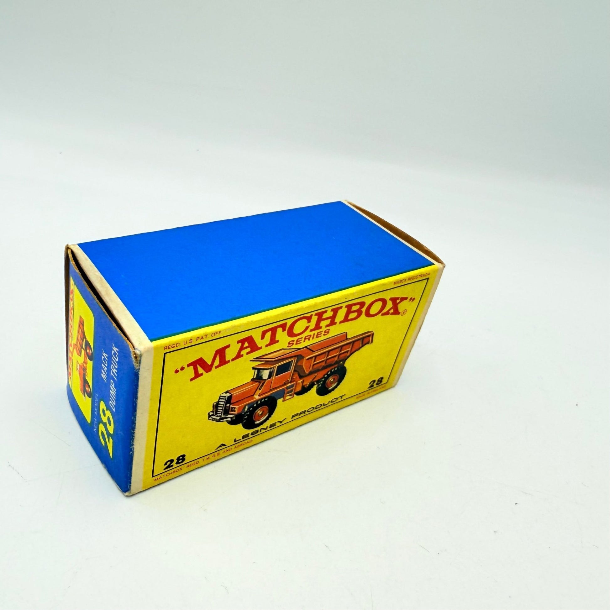 Matchbox Lesney 28d Mack Dump Truck With Red Hubs - Magic Matchbox