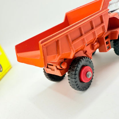 Matchbox Lesney 28d Mack Dump Truck With Red Hubs F Box - Magic Matchbox