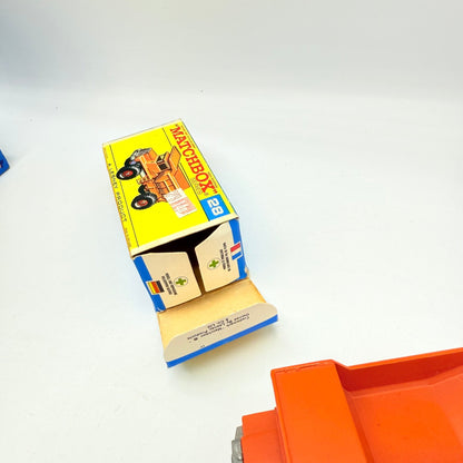 Matchbox Lesney 28d Mack Dump Truck With Red Hubs F Box - Magic Matchbox
