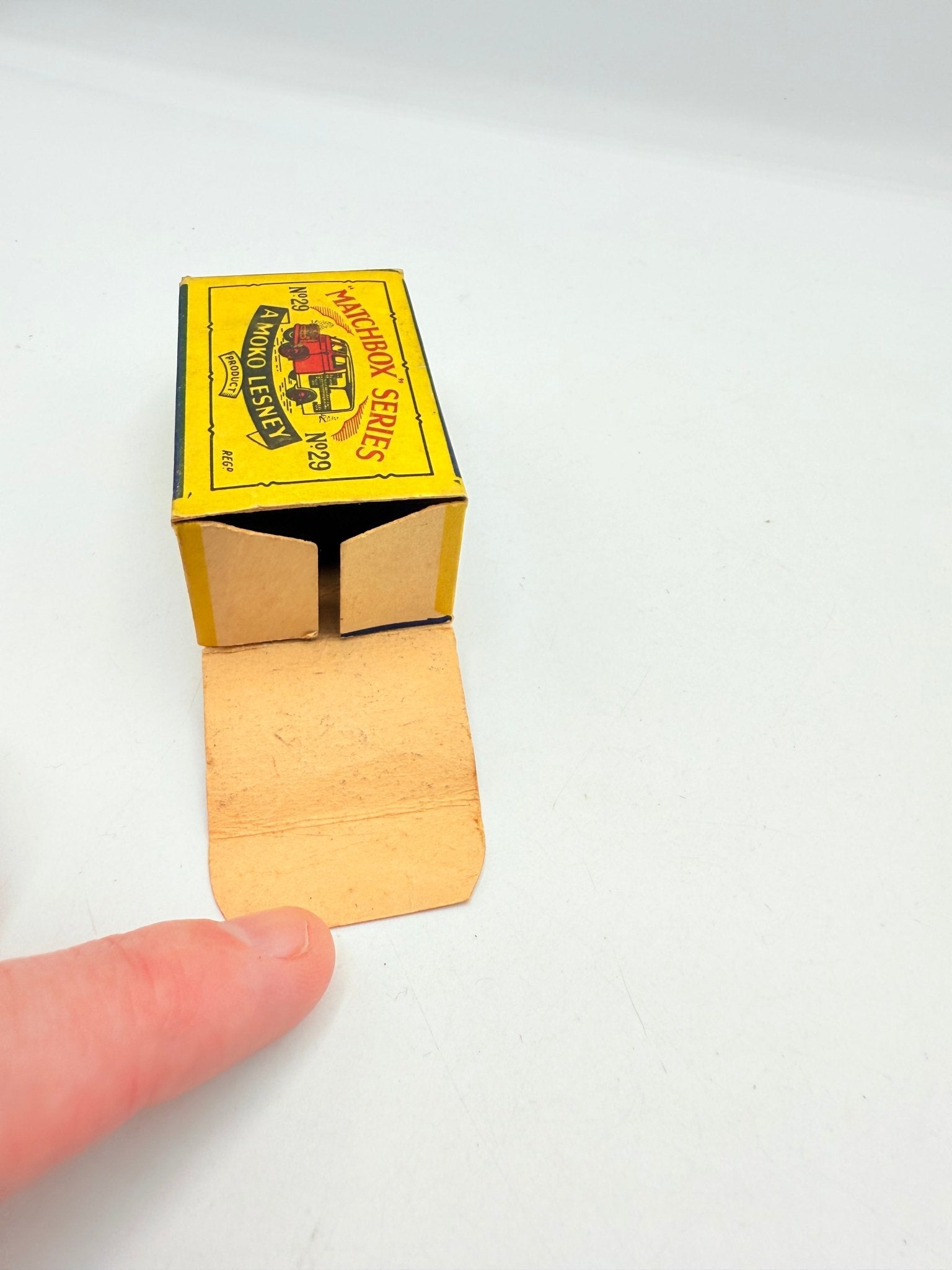 Matchbox Lesney 29a Bedford Milk Float Van Empty Box - Magic Matchbox