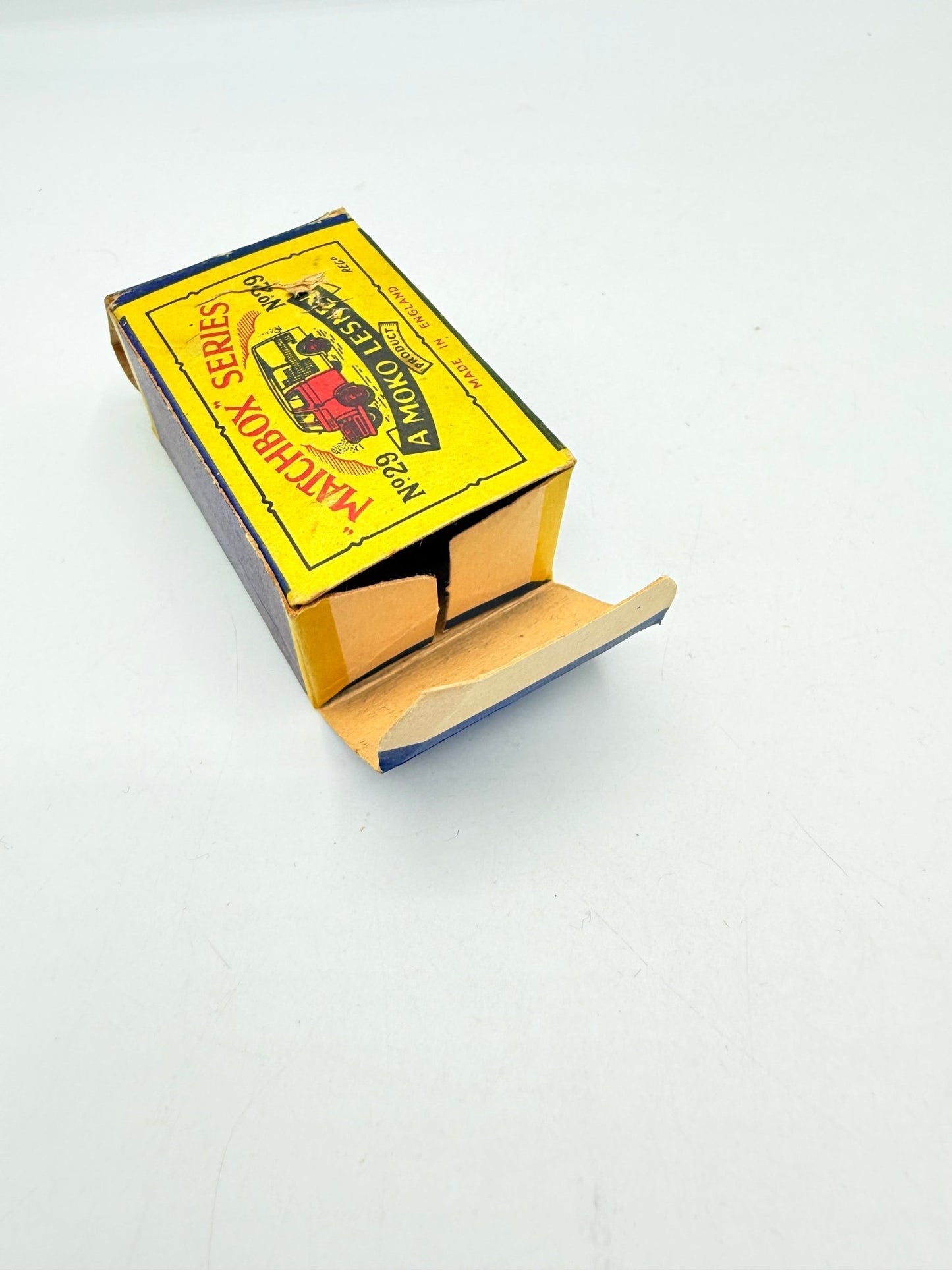 Matchbox Lesney 29a Bedford Milk Float Van Empty Box - Magic Matchbox