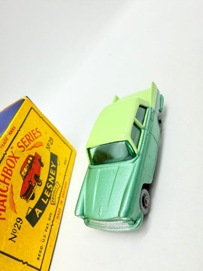Matchbox Lesney 29b Austin A55 Cambridge SPW C - Type Box - Magic Matchbox