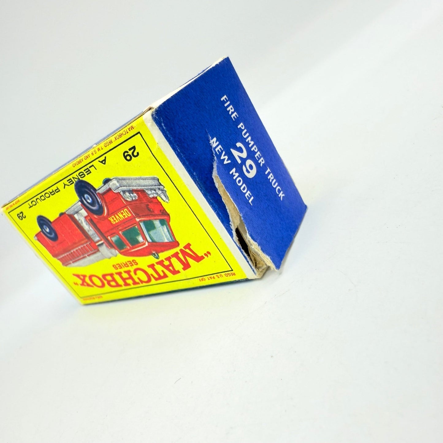 Matchbox Lesney 29c Denver Fire Pumper Truck - Magic Matchbox