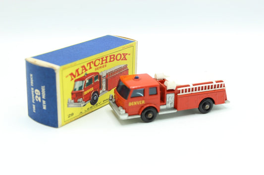 Matchbox Lesney 29c Fire Pumper Truck - Magic Matchbox