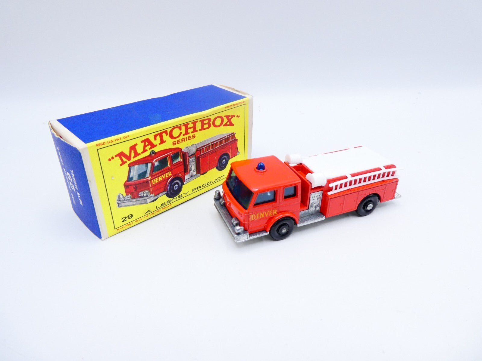 Matchbox Lesney 29c Fire Pumper Truck - Magic Matchbox