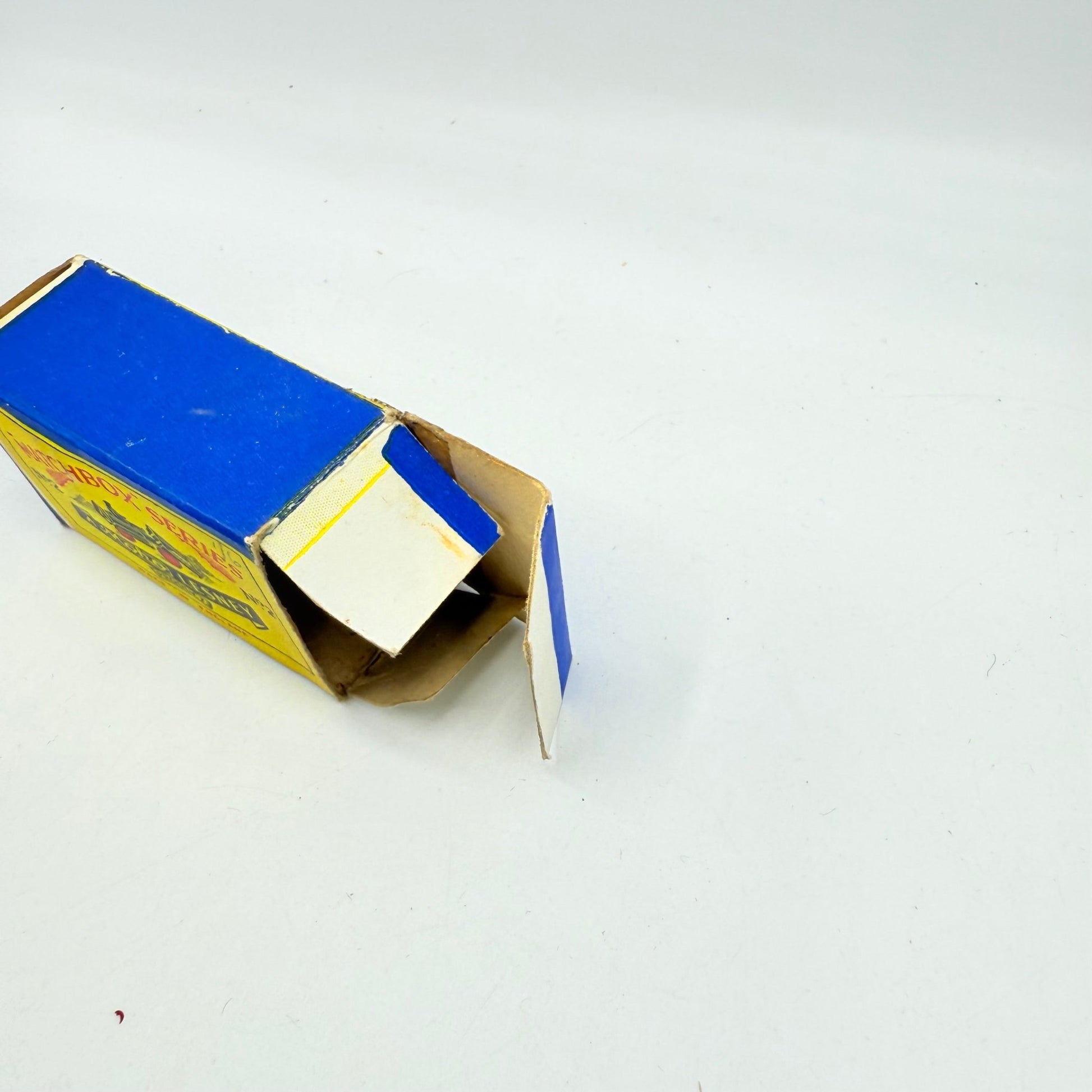 Matchbox Lesney 2a Muir Hill Green Wheels Damaged Script Box - Magic Matchbox