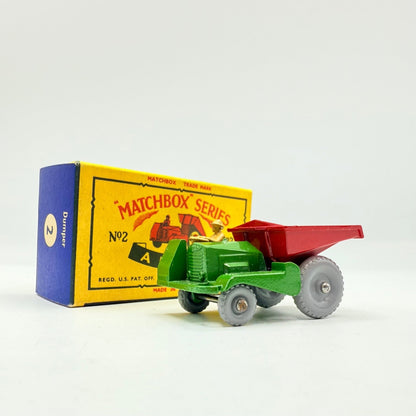 Matchbox Lesney 2b Muir Hill Site Dumper GPW - Magic Matchbox