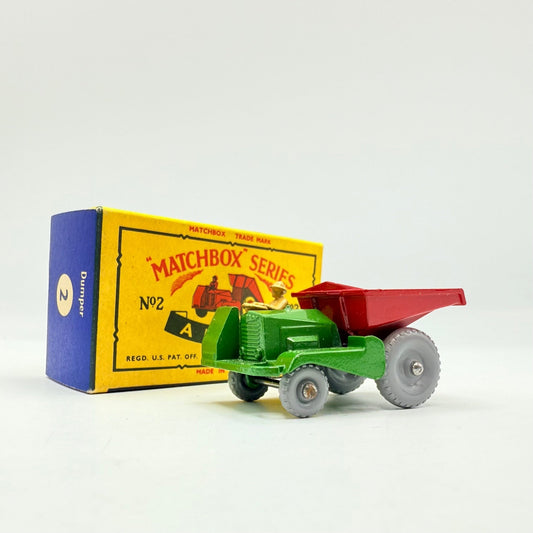 Matchbox Lesney 2b Muir Hill Site Dumper GPW - Magic Matchbox