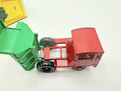 Matchbox Lesney 2c Muir Hill Dumper Truck MUIR HILL Decal - Magic Matchbox